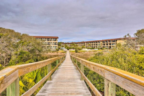 Hilton Head Ocean View Villa Steps from the Beach